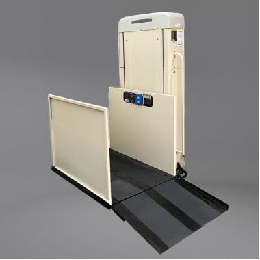 53 inch Lifting height Wheelchair Elevator for Homes, Straight  platform, Right tower 53 inch Lifting height Wheelchair Elevator for Homes, Straight  platform, Right tower