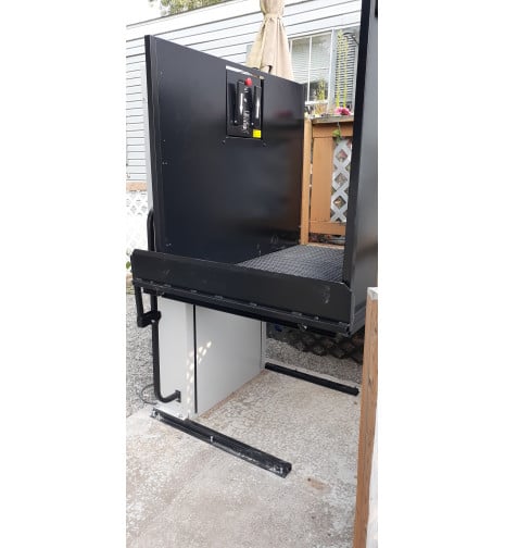 Gorman residential wheelchair lift up