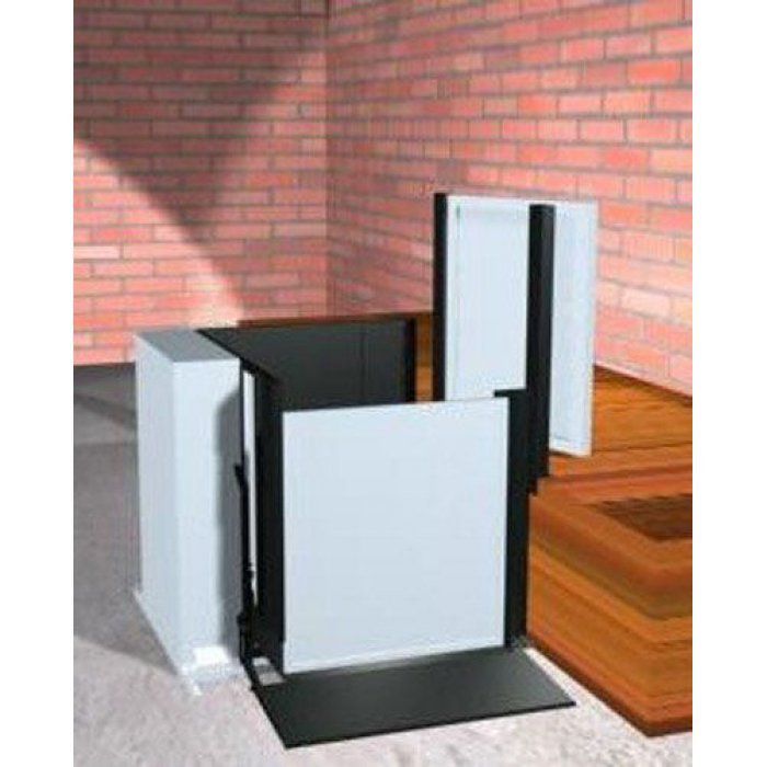Freedom 28" Commercial Wheelchair Platform Lift Adjacent Left