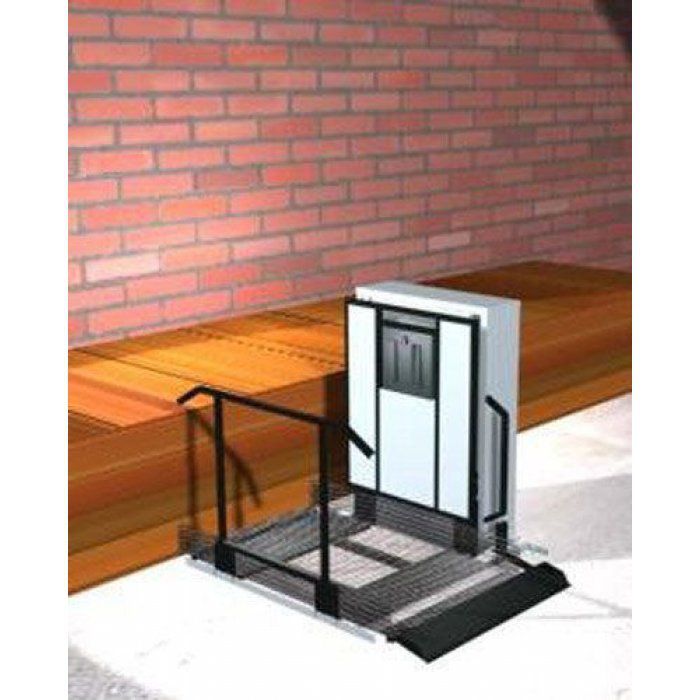 Freedom 28inch Wheelchair Lift for Residential Straight platform