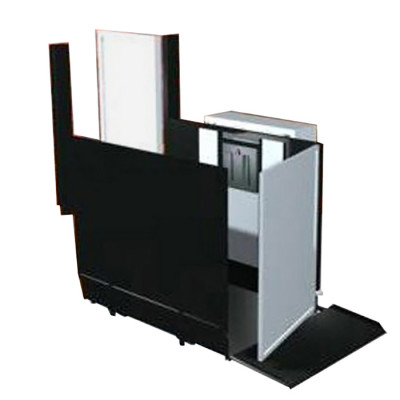 28" Straight Right Access Commercial Wheelchair Platform Lifts