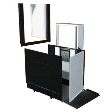 Freedom 52" Commercial Wheelchair Platform Lift - Straight Right