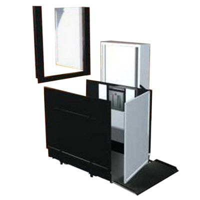 52" Straight Right Access Commercial Wheelchair Platform Lifts