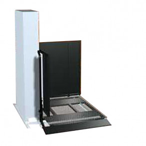 Freedom 52 inch lifting height Wheelchair Porch Lift for Home - Adjacent platform, Left tower