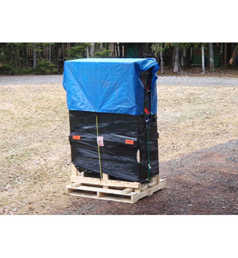residential porch lift -shipping