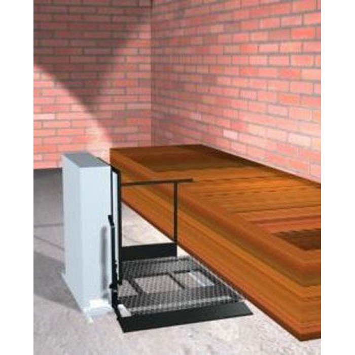 Freedom 28" Outdoor Wheelchair Lift for Home Adjacent Left