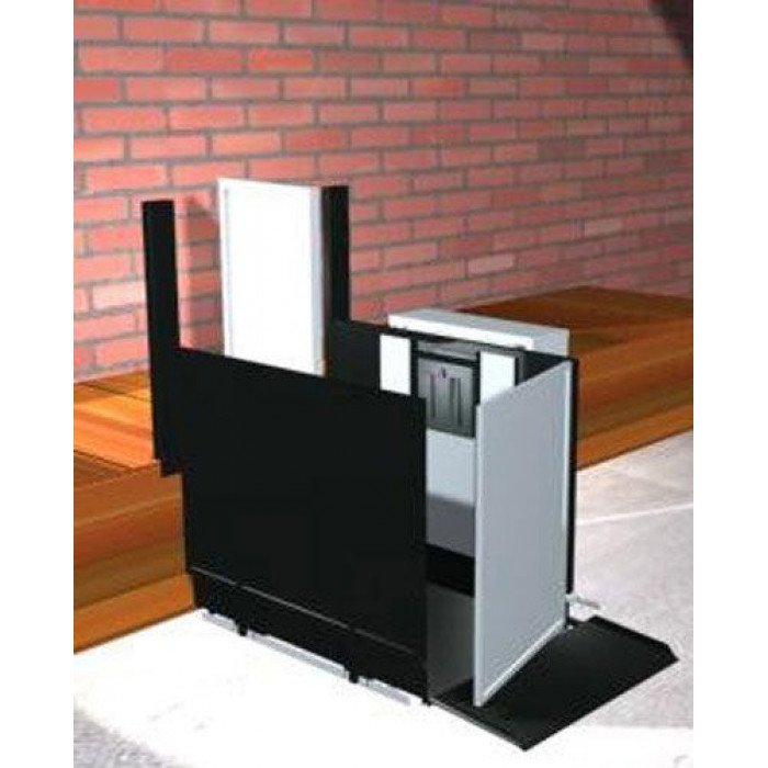 Freedom 28" Commercial Wheelchair Platform Lift Straight Right
