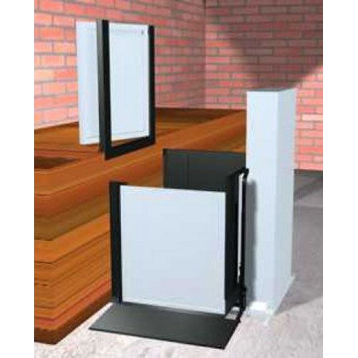 Freedom 52" Commercial Wheelchair Platform Lift - Adjacent Right